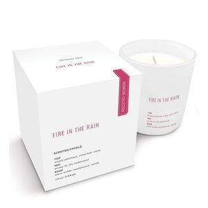 “ fire in the rain “ candle 🔥